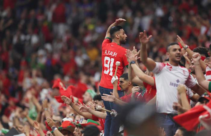 55 mil hinchas de Marruecos hicieron espectacular entrada en semifinal